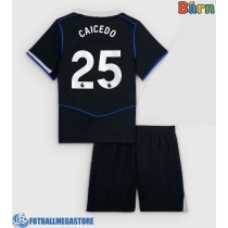 Fotballdrakt Barn Chelsea Moises Caicedo #25 Tredjedraktsett 2025-26 Kortermet (+ Korte bukser)